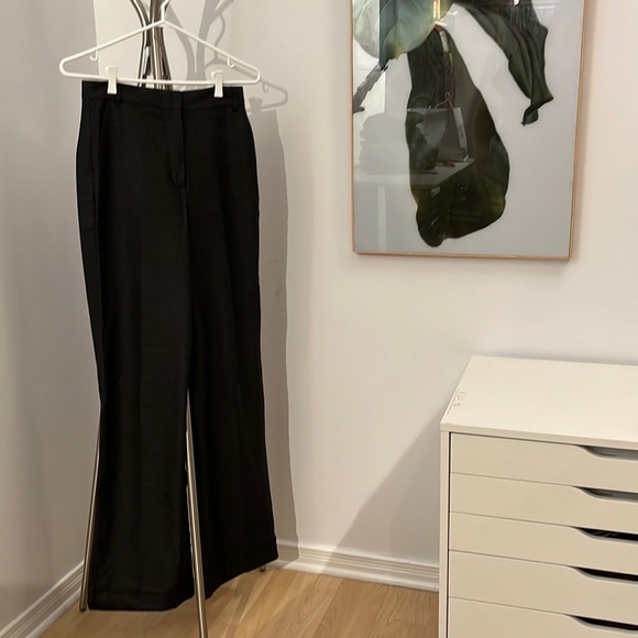 2/40$ 🛍 Pleated Black Professional pants - Picture 2 of 3